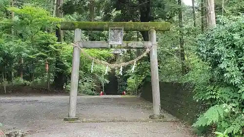 雨櫻神社の鳥居