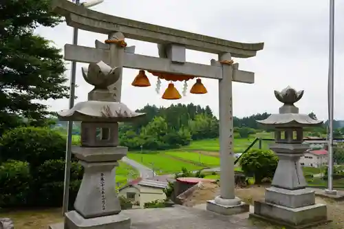 長屋神社の鳥居