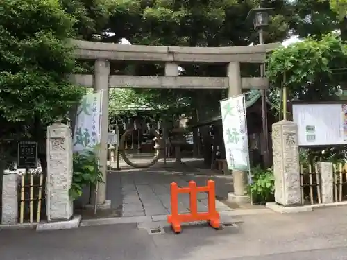 七社神社の鳥居