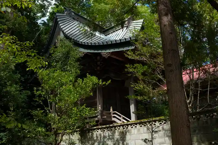 橘樹神社の本殿・本堂