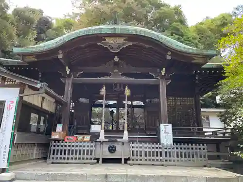 御田八幡神社の本殿・本堂