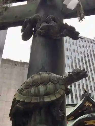 虎ノ門金刀比羅宮の狛犬