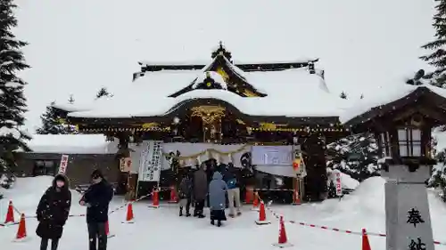 美瑛神社の初詣