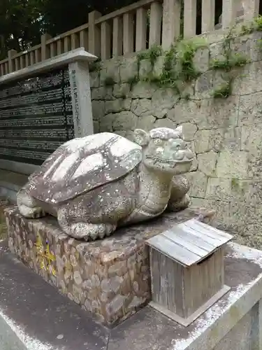 松帆神社の像