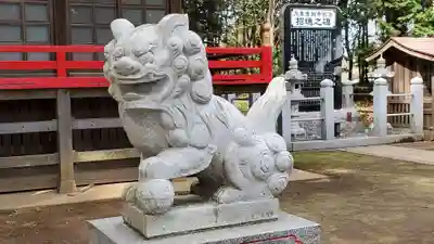 小林鳥見神社の狛犬