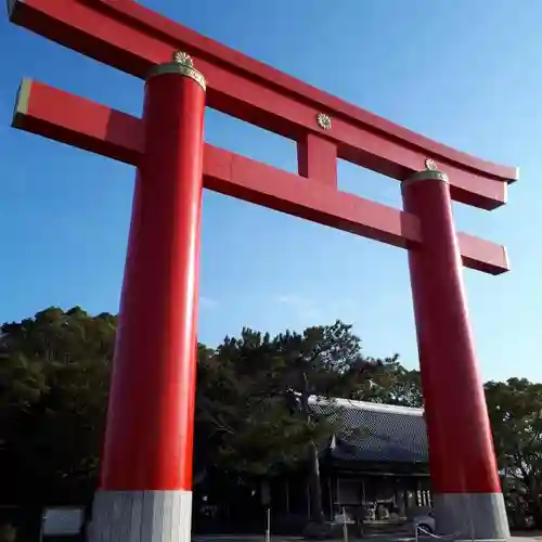 自凝島神社の鳥居