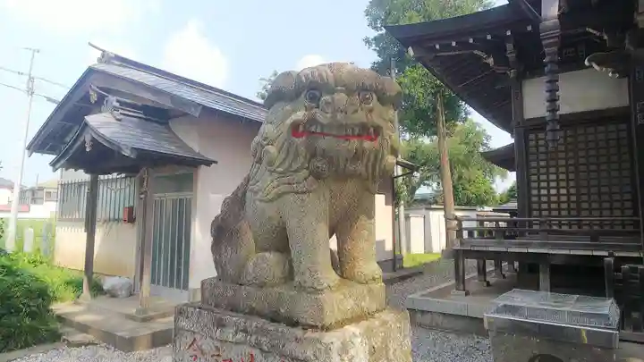 八幡神社の狛犬