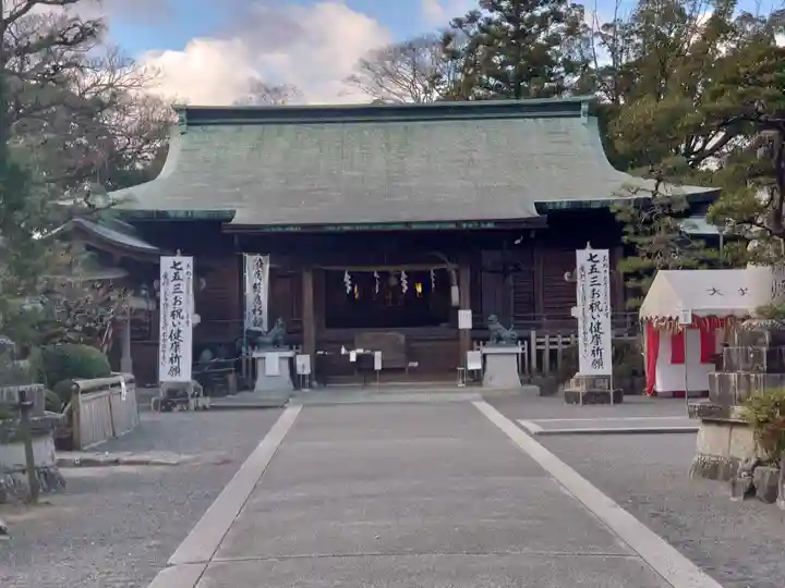 大井神社の本殿・本堂