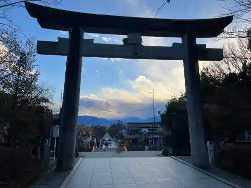 武田神社の鳥居