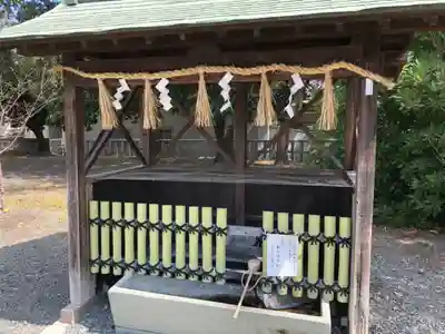 神服神社の手水舎