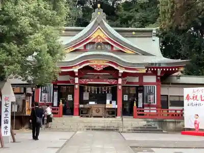 日枝神社水天宮の本殿・本堂