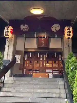 烏森神社の本殿・本堂