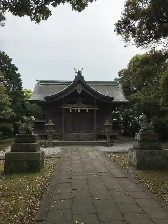 粟嶋神社の本殿・本堂