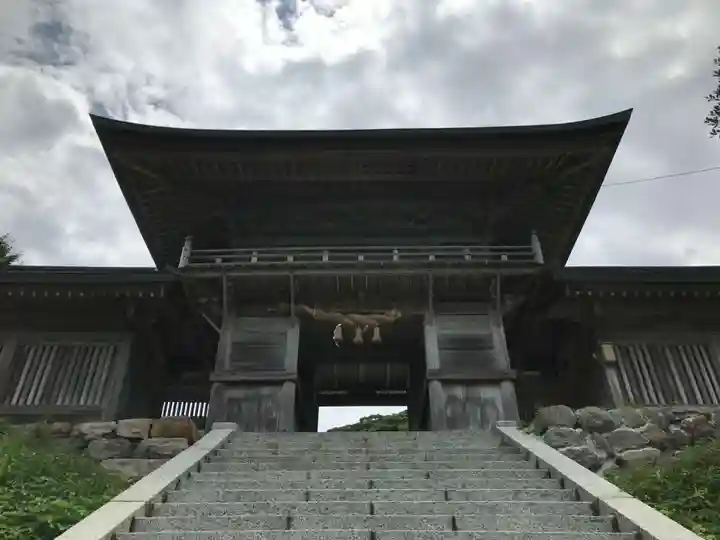 田島神社の山門・神門