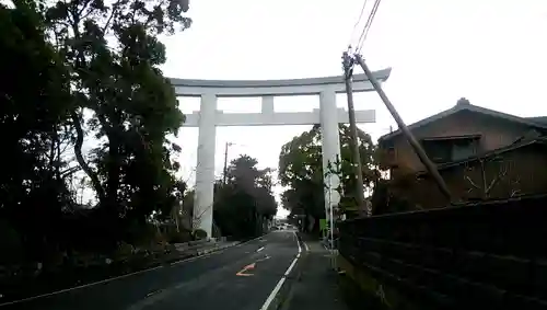 寒川神社の鳥居