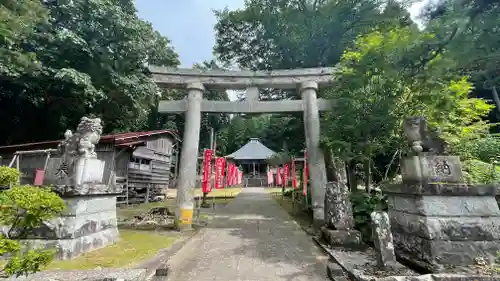 浪高山　東善院　光清寺の鳥居