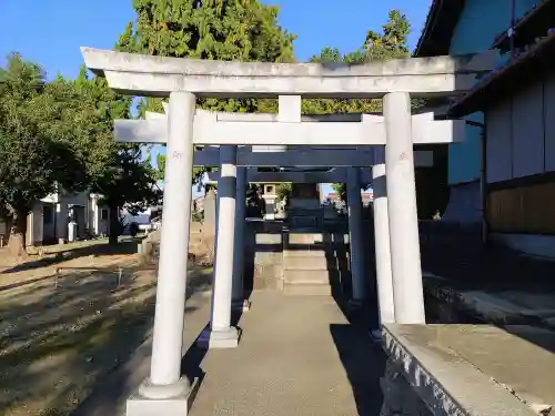 速須佐之男神社（伊奈町）の鳥居