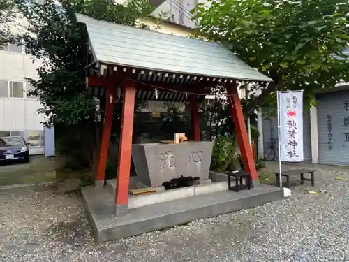 秋葉神社の手水舎