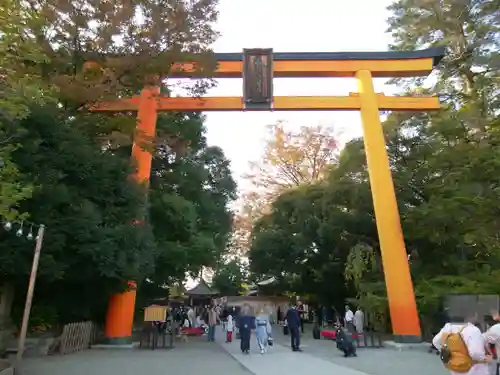 川越氷川神社の鳥居