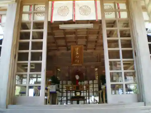 田島神社の本殿・本堂