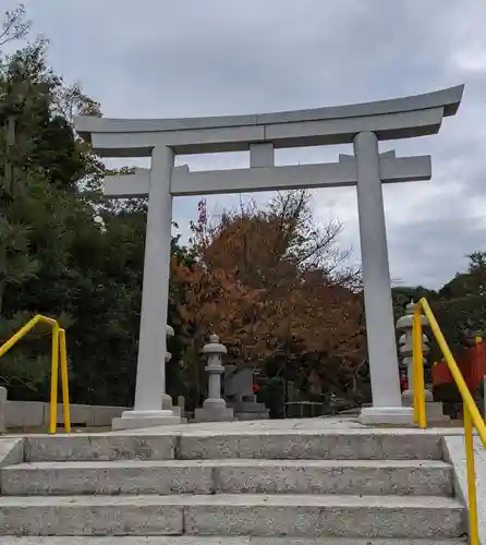 建勲神社の鳥居