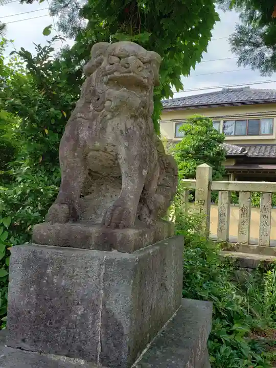 鹿嶋神社の狛犬