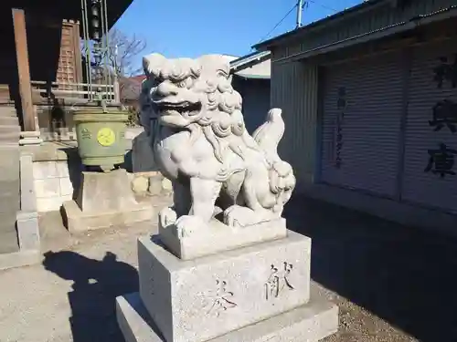 香取神社の狛犬