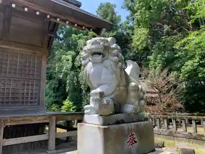 莫越山神社の狛犬