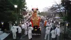 白山神社のお祭り