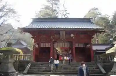北口本宮冨士浅間神社の山門・神門
