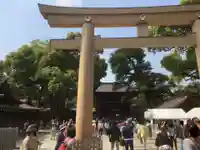 明治神宮の鳥居
