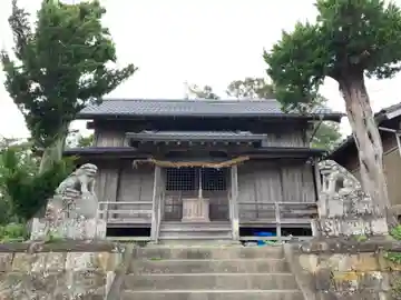 瀧田神社の本殿・本堂