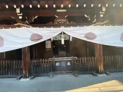 山梨縣護國神社の本殿・本堂