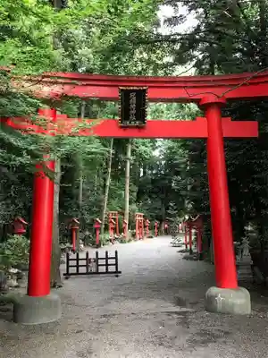 冠稲荷神社の鳥居
