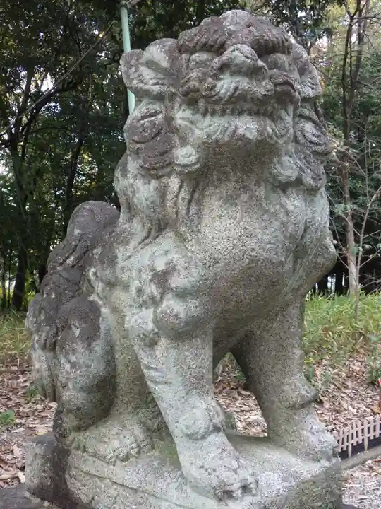 八幡社(柏井町)の狛犬