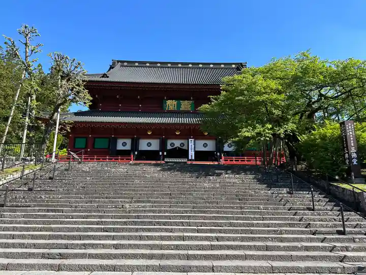 日光山輪王寺三仏堂の本殿・本堂