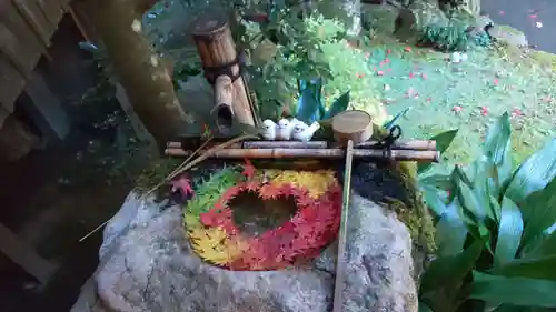 柳谷観音　楊谷寺の手水舎