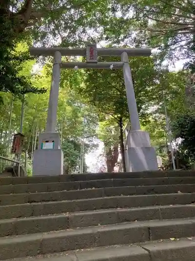 大稲荷神社の鳥居