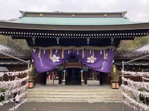 愛媛縣護國神社の本殿・本堂