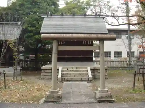 川口神社の鳥居