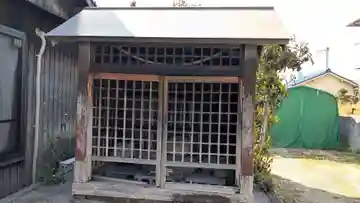 沖の明神(南条)の本殿・本堂