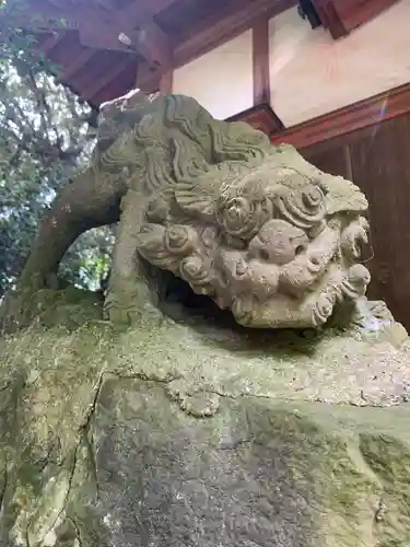 高野神社の狛犬