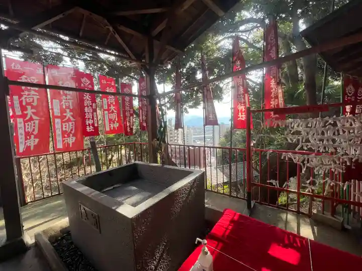 音次郎稲荷神社の手水舎