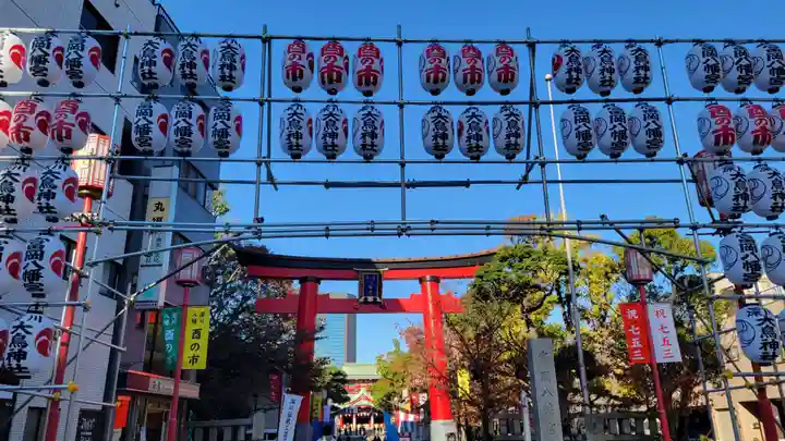 富岡八幡宮の鳥居