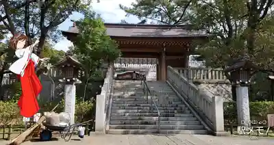 稲毛浅間神社の山門・神門