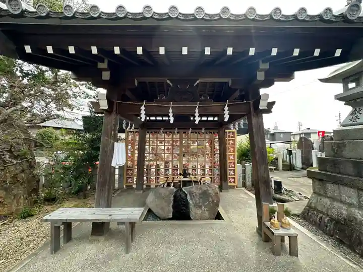 御嶽神社茅萱宮の手水舎