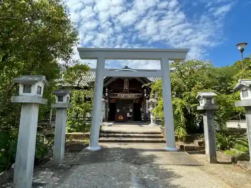 比佐豆知神社の鳥居