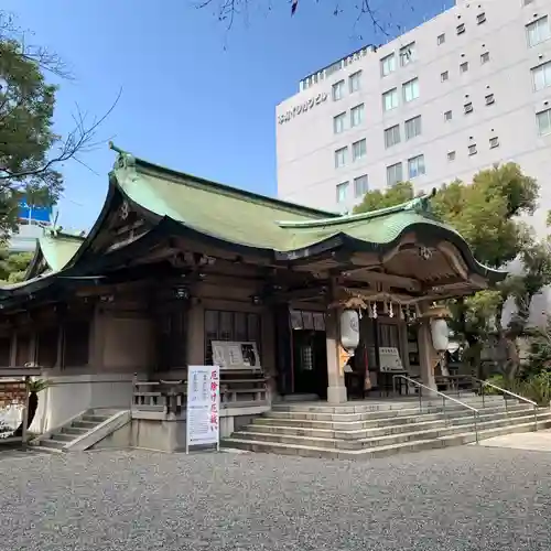 坐摩神社の本殿