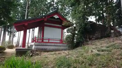 大岩子安神社の本殿・本堂