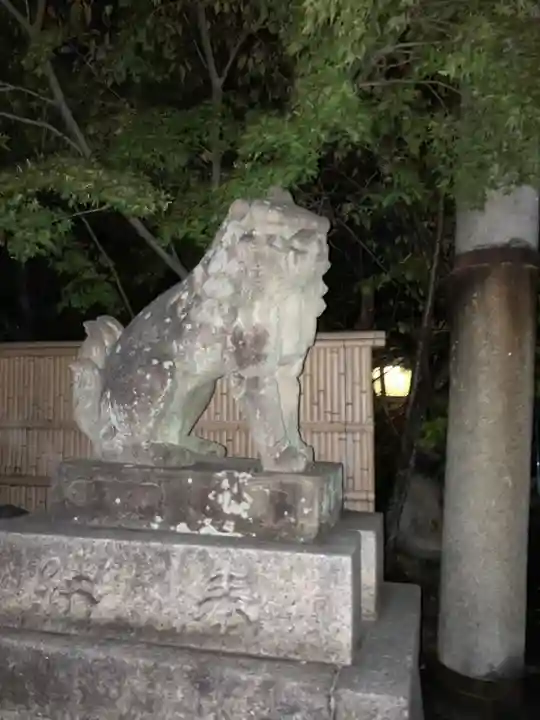 安井金比羅宮の狛犬